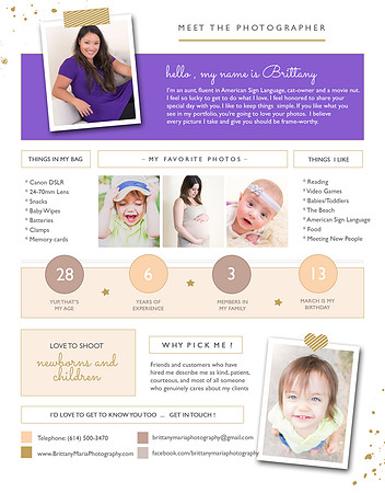 PhotographerBioTemplate